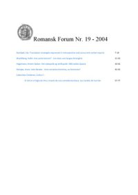 cover of the book Romansk forum