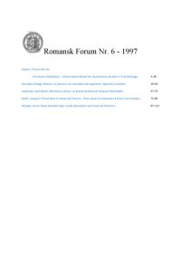 cover of the book Romansk forum