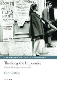 cover of the book Thinking the Impossible: French Philosophy Since 1960