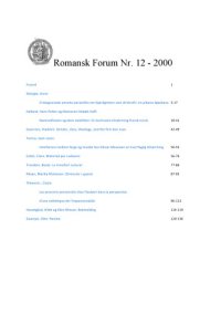 cover of the book Romansk forum