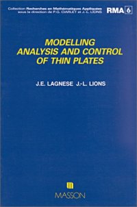 cover of the book Modelling Analysis and Control of Thin Plates