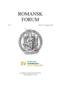 cover of the book Romansk forum