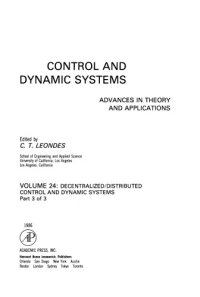 cover of the book Decentralized/Distributed Control and Dynamic Systems, Part 3 of 3