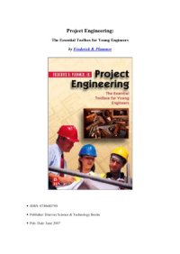 cover of the book Project Engineering  The Essential Toolbox for Young Engineers