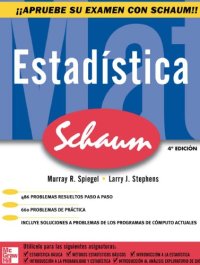 cover of the book Estadística