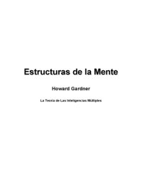cover of the book Teoría de las inteligencias múltiples