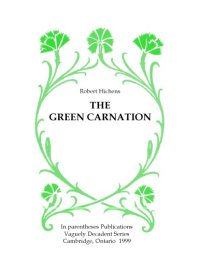 cover of the book The green carnation