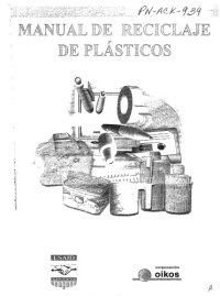 cover of the book Manual de reciclaje de plásticos