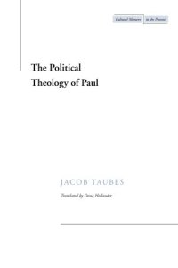 cover of the book The Political Theology of Paul