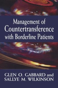 cover of the book Management of Countertransference with Borderline Patients