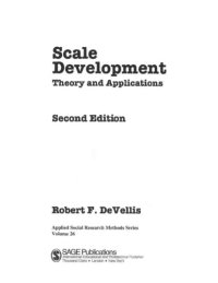 cover of the book Scale Development: Theory and Applications