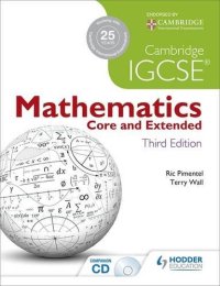 cover of the book Cambridge IGCSE Mathematics: Core & Extended