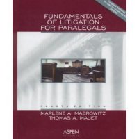 cover of the book Fundamentals of Litigation for Paralegals