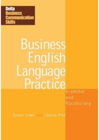 cover of the book Business English Language Practice: Grammar and Vocabulary