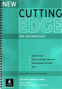 cover of the book New Cutting Edge. Pre-Intermediate. Teacher's book