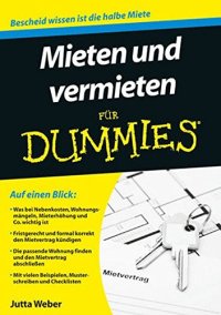 cover of the book Mieten und Vermieten für Dummies