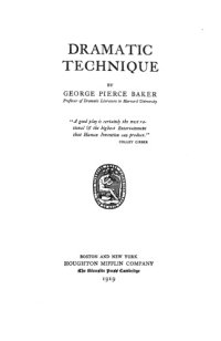 cover of the book Dramatic Technique