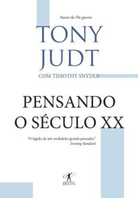 cover of the book Pensando o século XX