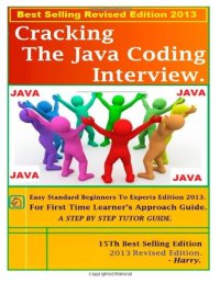 cover of the book Cracking the Java Coding Interview