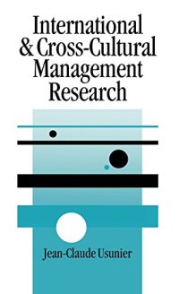 cover of the book International and Cross-Cultural Management Research