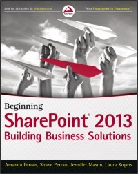 cover of the book Beginning SharePoint 2013: Building Business Solutions