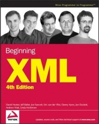 cover of the book Beginning XML, 4th Edition