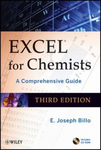 cover of the book Excel for Chemists, 3rd Edition: A Comprehensive Guide