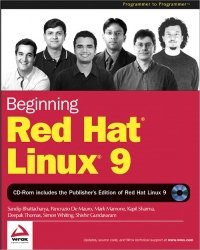 cover of the book Beginning Red Hat Linux 9