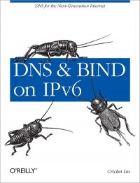 cover of the book DNS and BIND on IPv6: DNS for the Next-Generation Internet