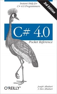 cover of the book C# 4.0 Pocket Reference, 3rd Edition: Instant Help for C# 4.0 Programmers