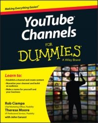 cover of the book YouTube Channels For Dummies