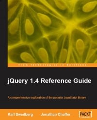 cover of the book jQuery 1.4 Reference Guide