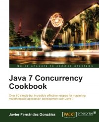 cover of the book Java 7 Concurrency Cookbook