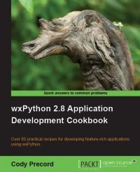 cover of the book wxPython 2.8 Application Development Cookbook