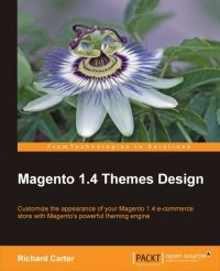 cover of the book Magento 1.4 Themes Design