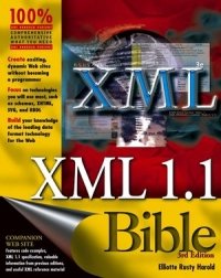 cover of the book XML 1.1 Bible, 3rd Edition