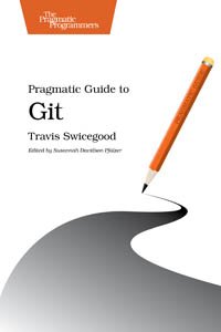 cover of the book Pragmatic Guide to Git