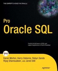 cover of the book Pro Oracle SQL