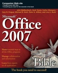 cover of the book Office 2007 Bible