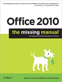 cover of the book Office 2010: The Missing Manual