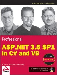 cover of the book Professional ASP.NET 3.5 SP1 Edition: In C# and VB