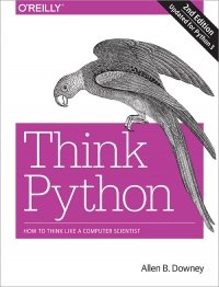 cover of the book Think Python, 2nd Edition: How to Think Like a Computer Scientist