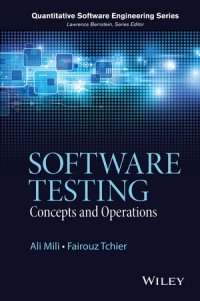 cover of the book Software Testing: Concepts and Operations