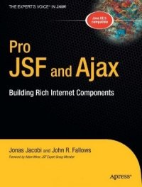 cover of the book Pro JSF and Ajax: Building Rich Internet Components