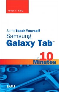 cover of the book Sams Teach Yourself Samsung Galaxy Tab in 10 Minutes