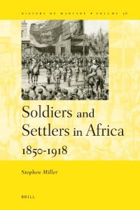 cover of the book Soldiers and Settlers in Africa, 1850-1918