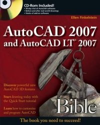 cover of the book AutoCAD 2007 and AutoCAD LT 2007 Bible