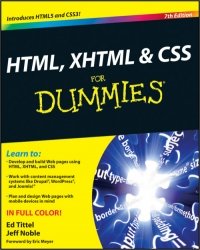 cover of the book HTML, XHTML & CSS For Dummies