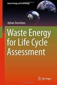 cover of the book Waste Energy for Life Cycle Assessment