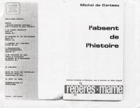 cover of the book L’Absent de l’histoire